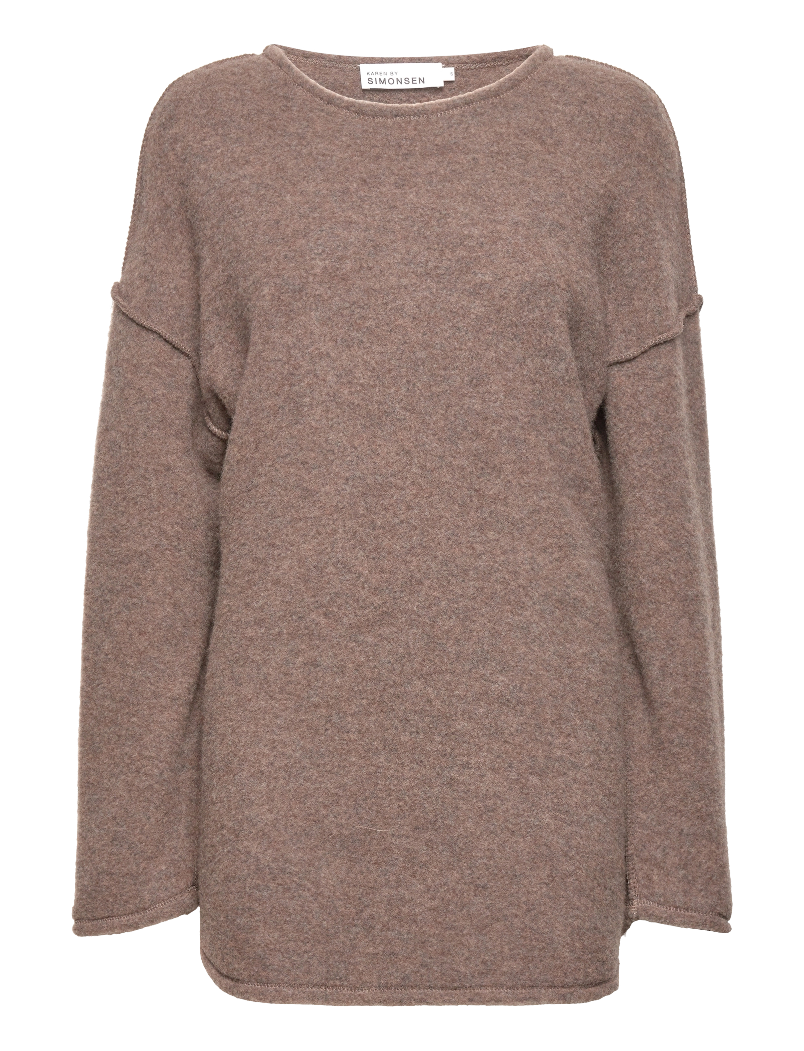AzzieKB Pullover - MOREL MELANGE