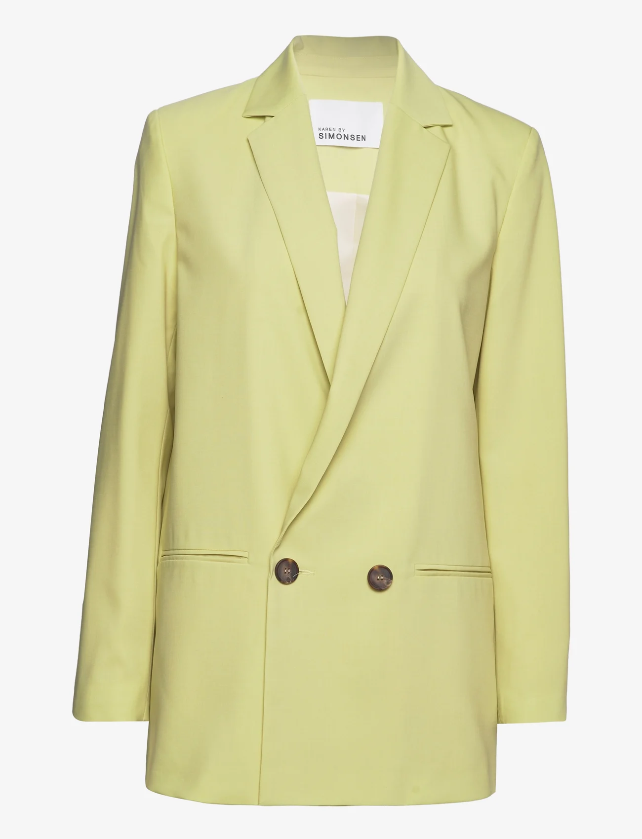 Karen By Simonsen - BydneyKB Fashion Blazer - ballīšu apģērbs par outlet cenām - lily green - 0