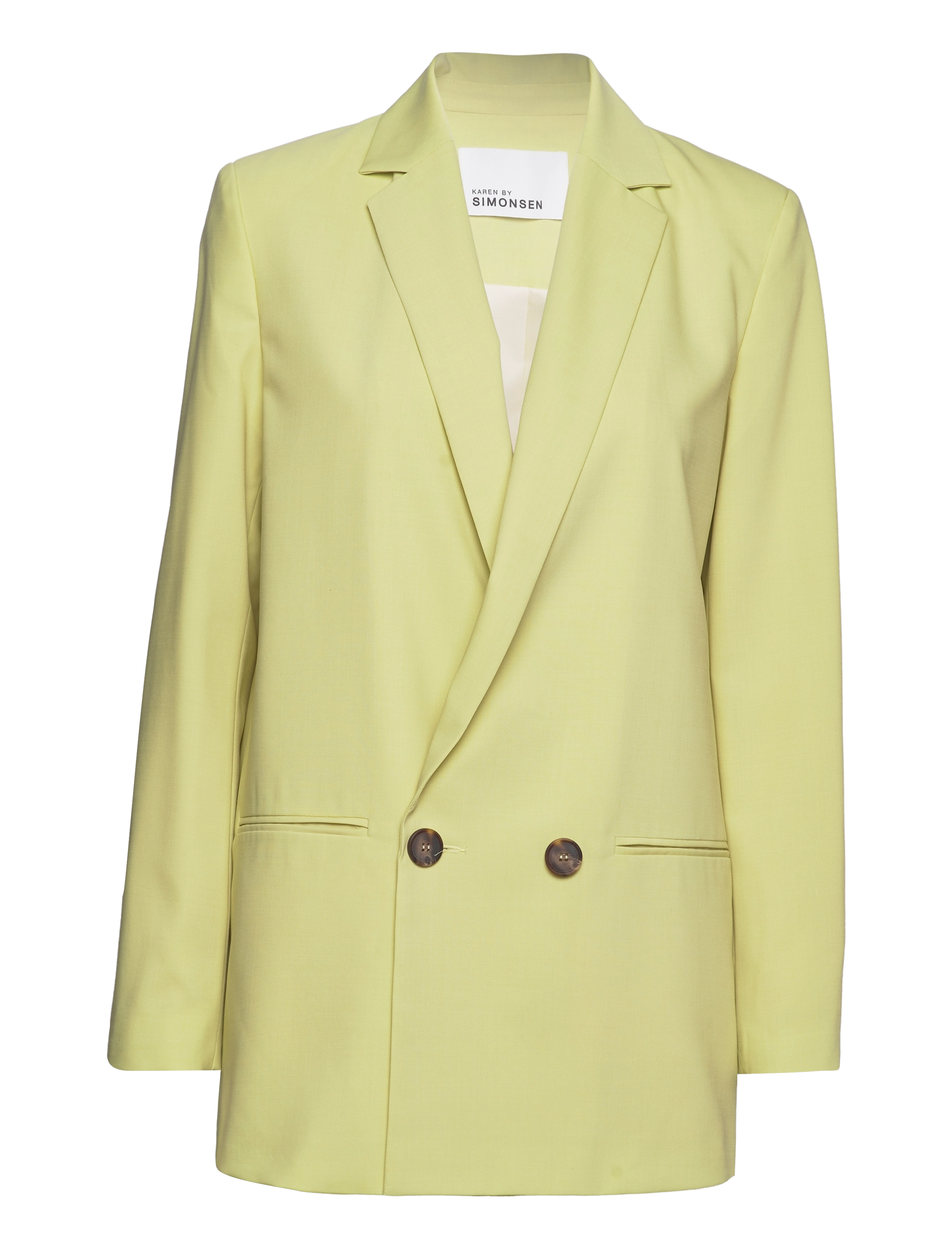 Karen By Simonsen BydneyKB Fashion Blazer - Pintsakud - LILY GREEN / yellow