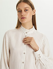 Karen By Simonsen - MistyKB Shirt - long-sleeved shirts - egret - 5