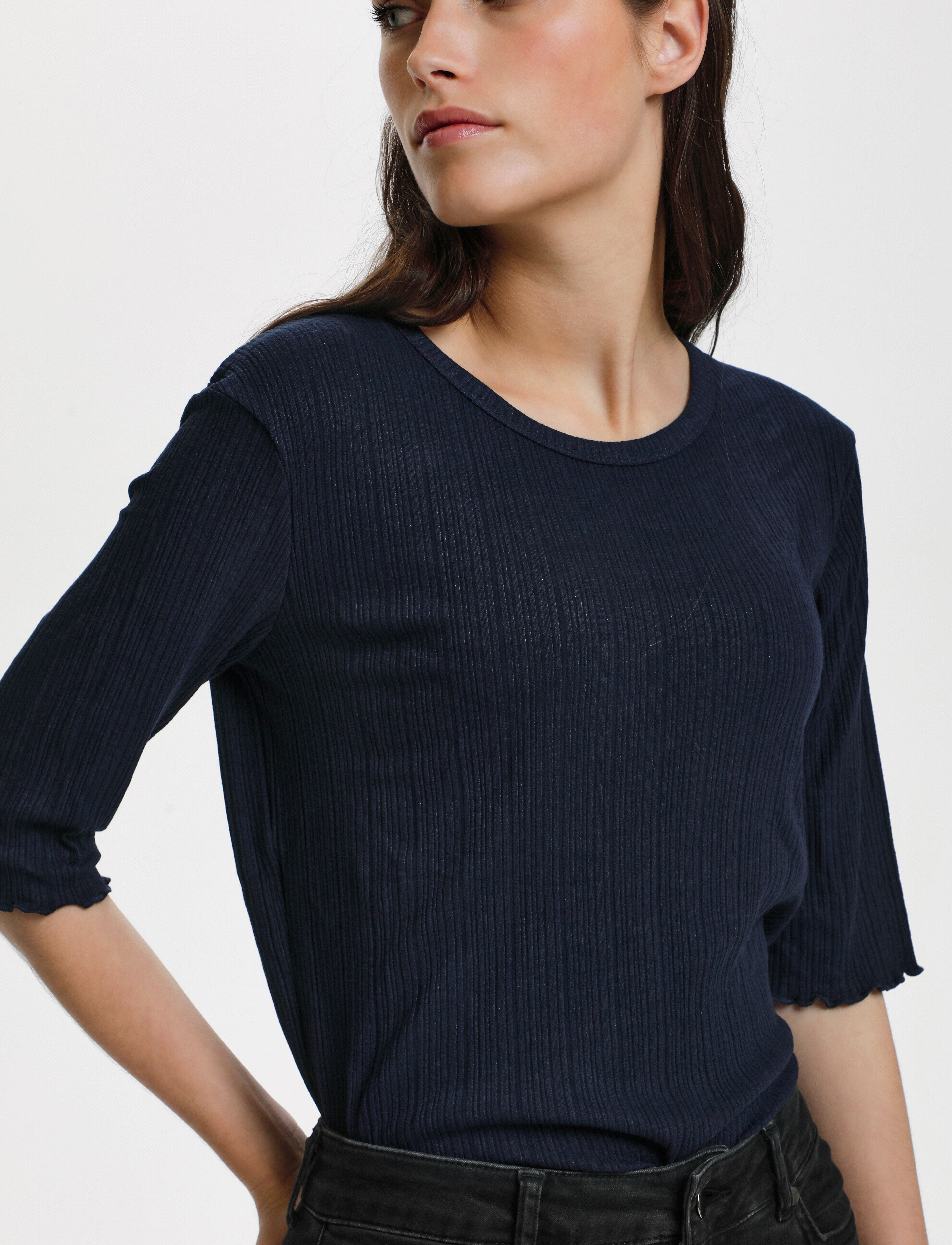 Karen By Simonsen - CandaceKB Oneck SS - night sky - 5