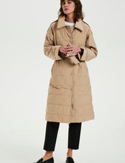 Karen By Simonsen - DoraKB Coat - spring jackets - sepia tint - 3