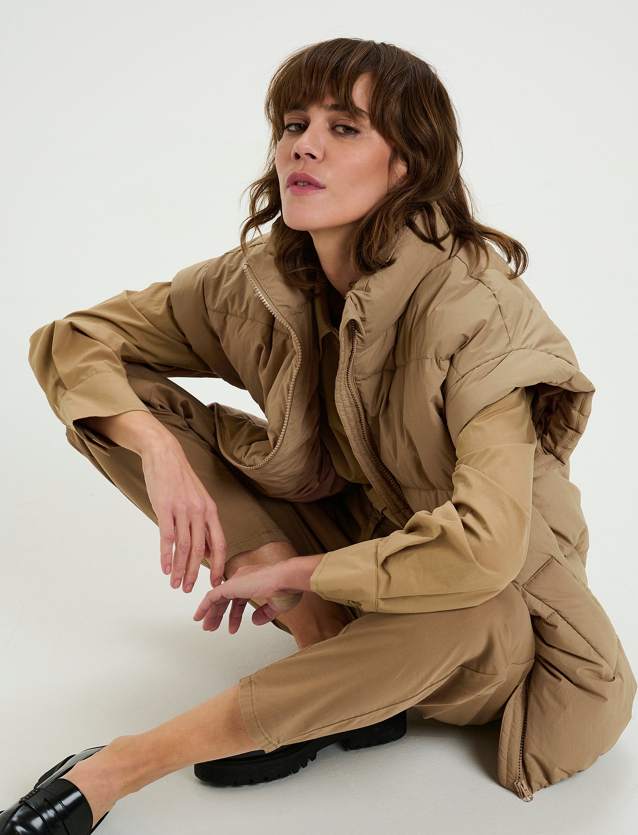 Karen By Simonsen - DunjaKB Vest - sepia tint - 5