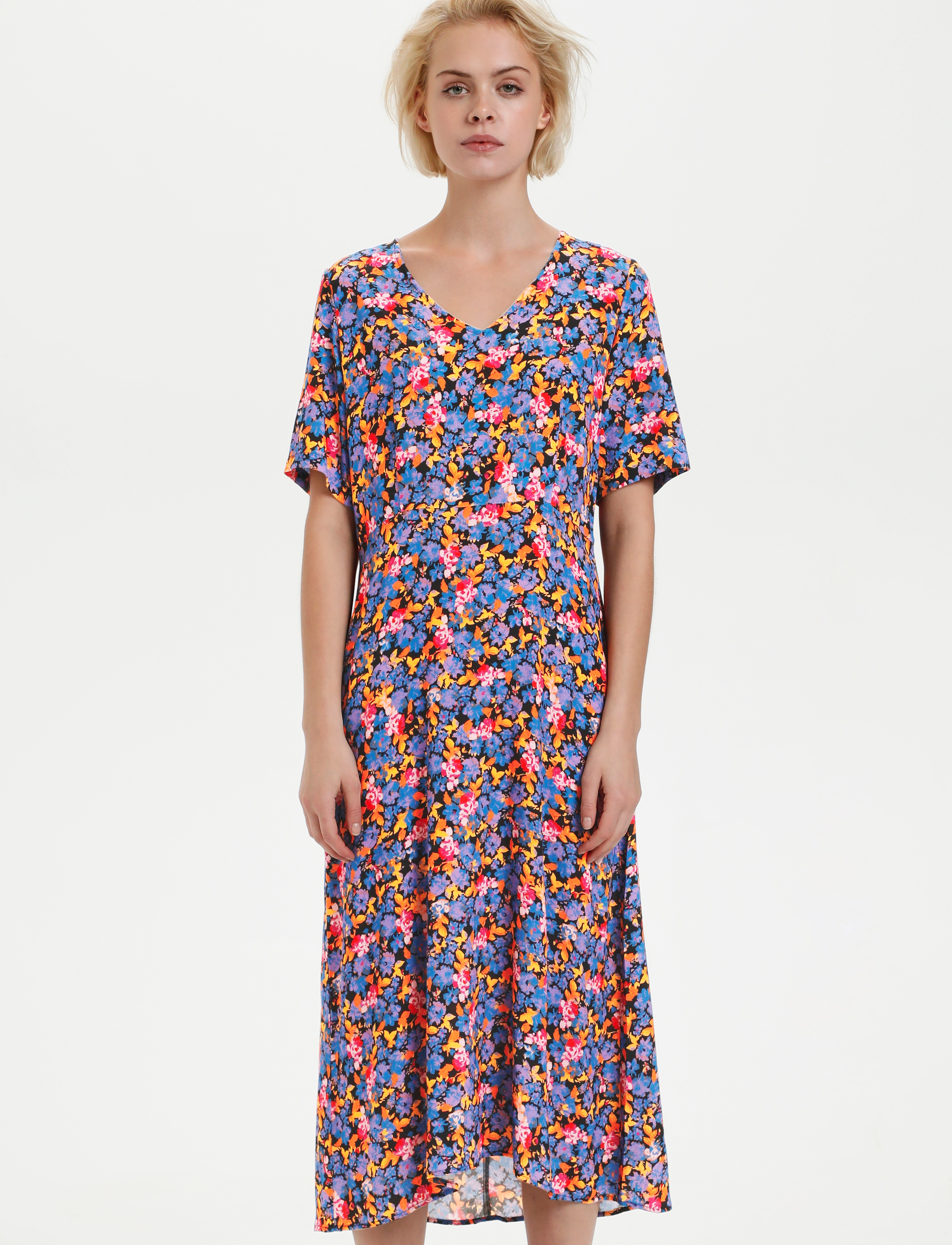 Karen By Simonsen - DaisyKB Dress - flame blue - 3