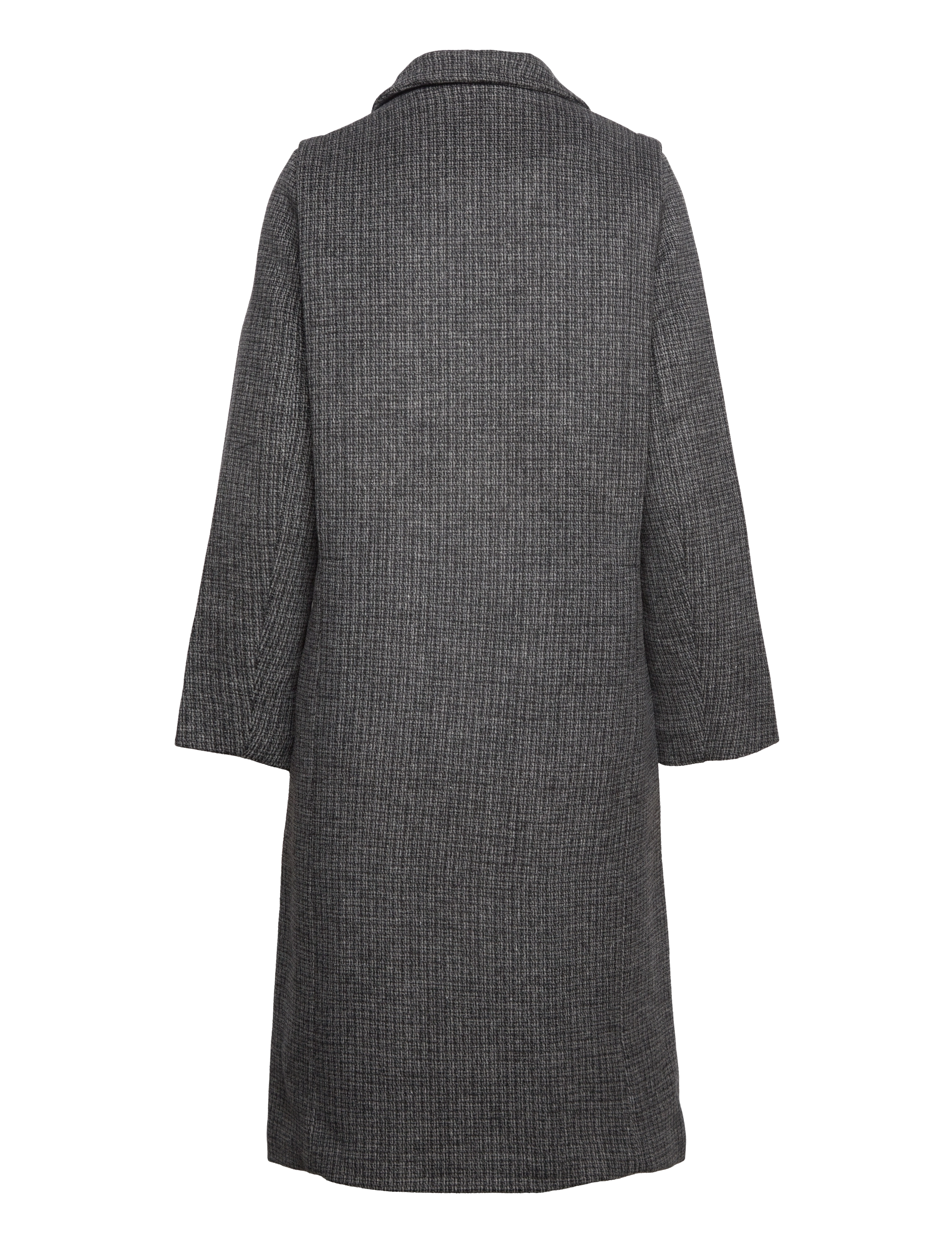 Karen By Simonsen - DanitaKB Coat - dark grey check - 2