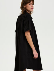 Karen By Simonsen - DafinaKB Long Shirt - marškinių tipo suknelės - meteorite - 5