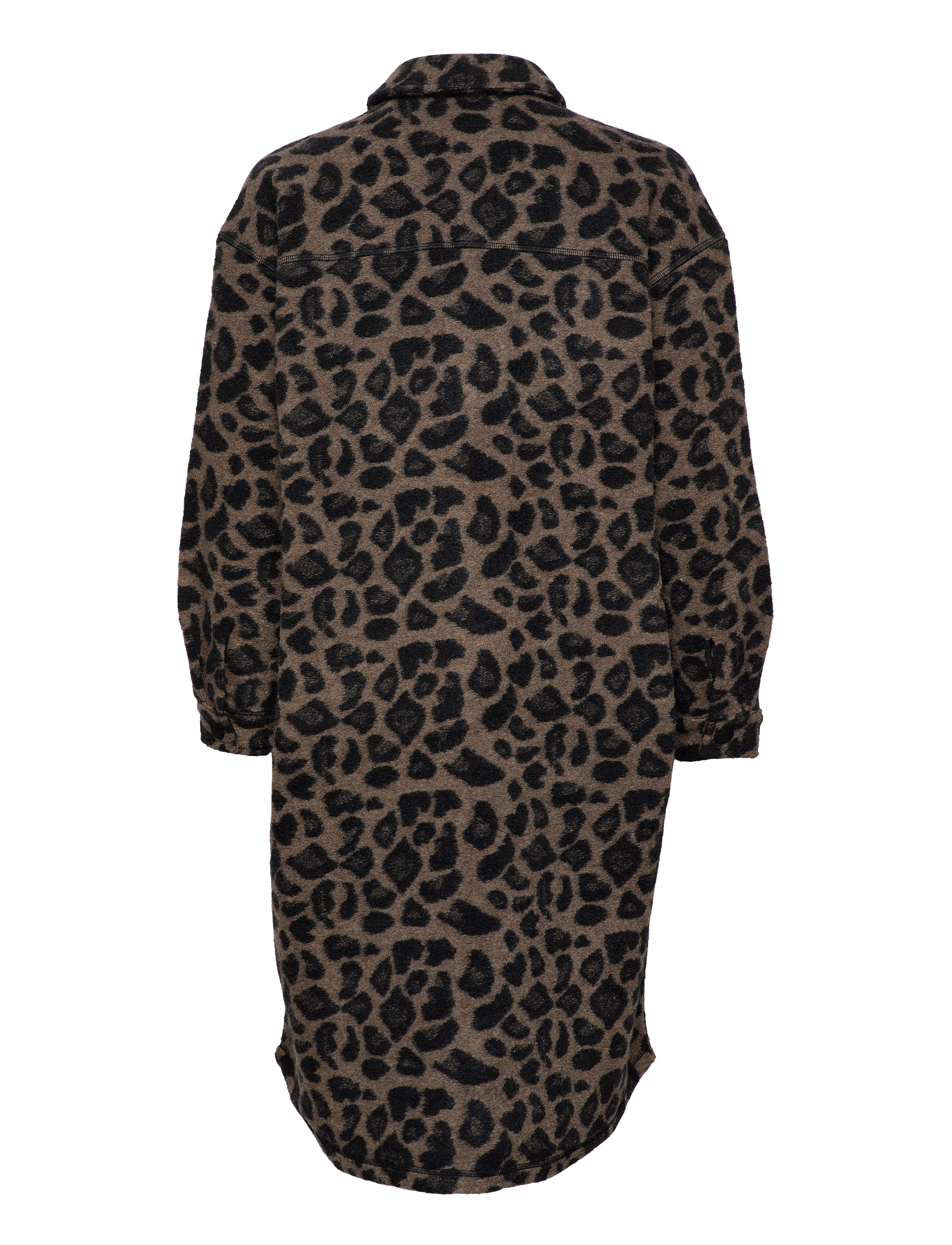 Karen By Simonsen - DazzieKB Long Shirt - brown leopard - 2