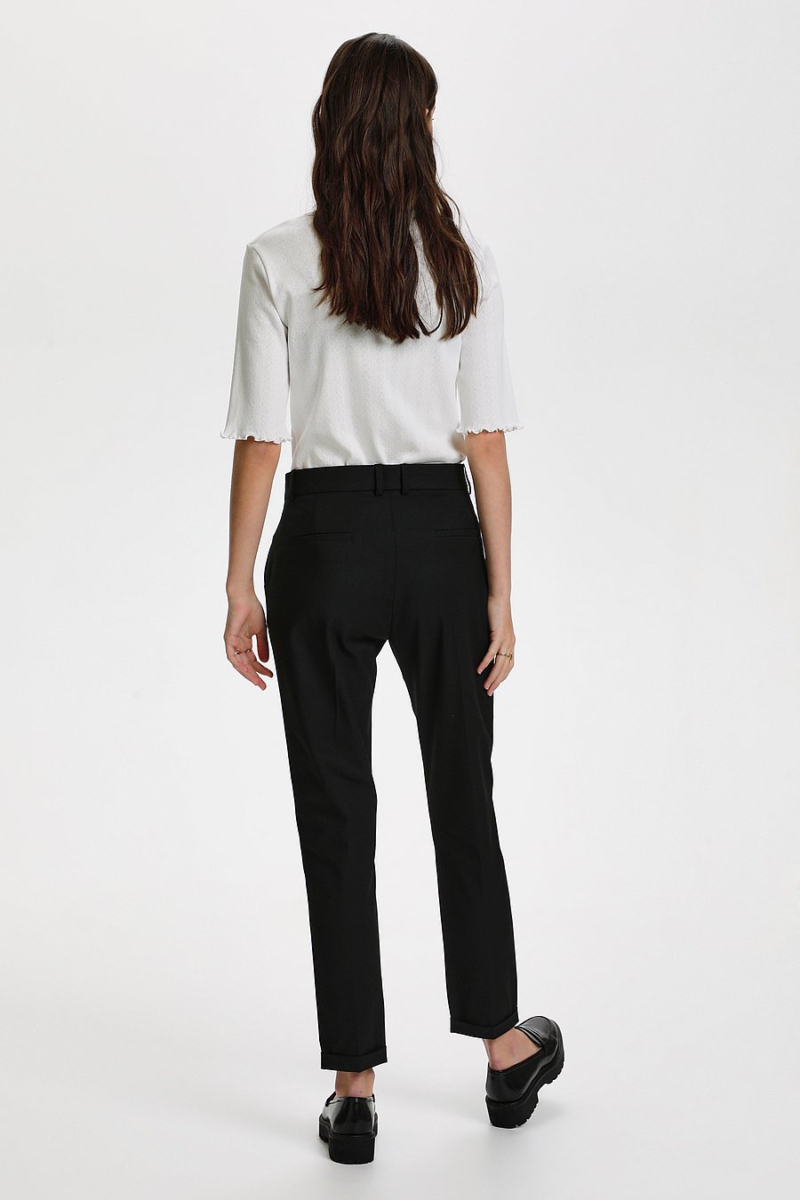 Karen By Simonsen - SydneyKB Slim Pants - slim-fit hosen - meteorite - 4