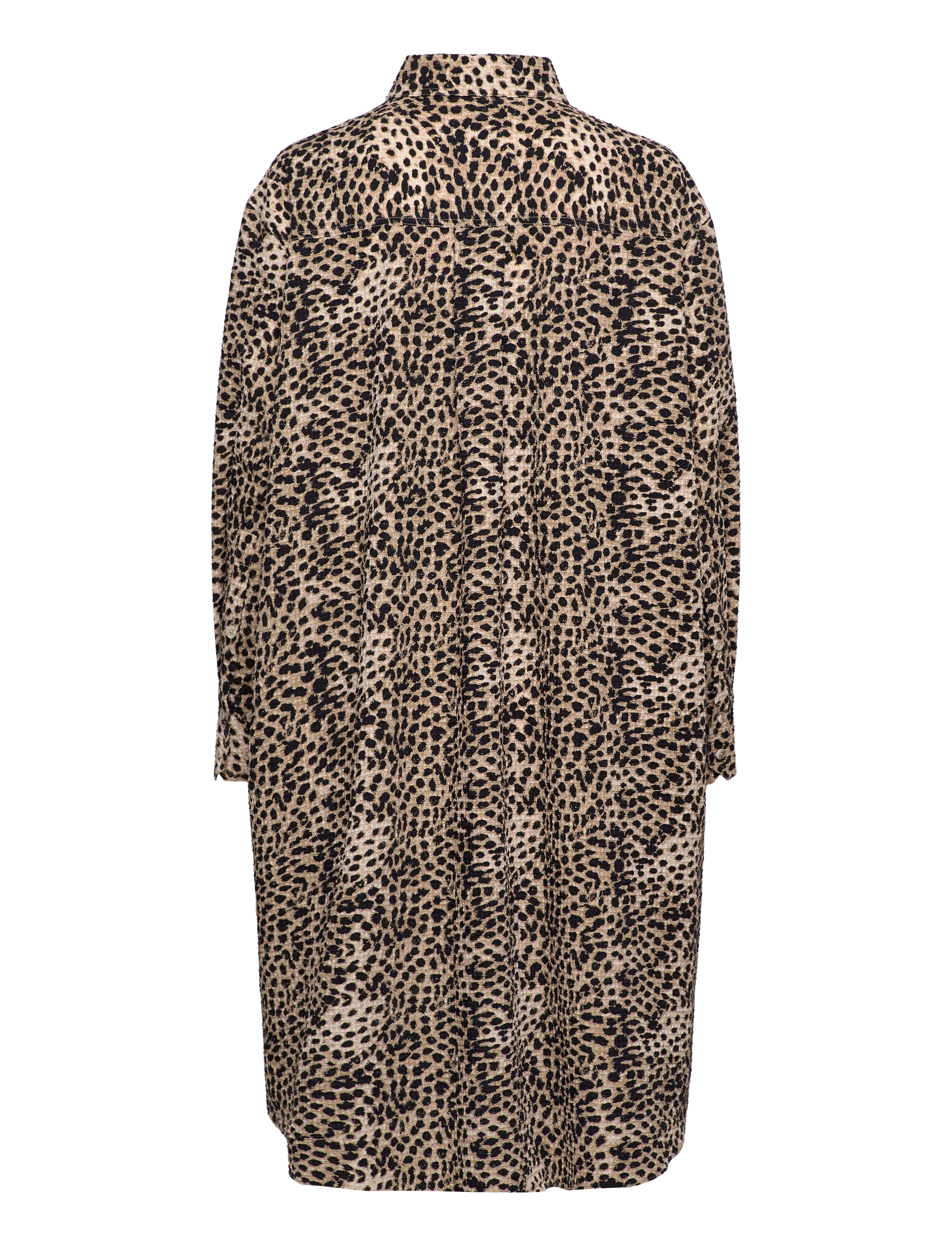Karen By Simonsen - DeliaKB Long Shirt - leopard sand - 1