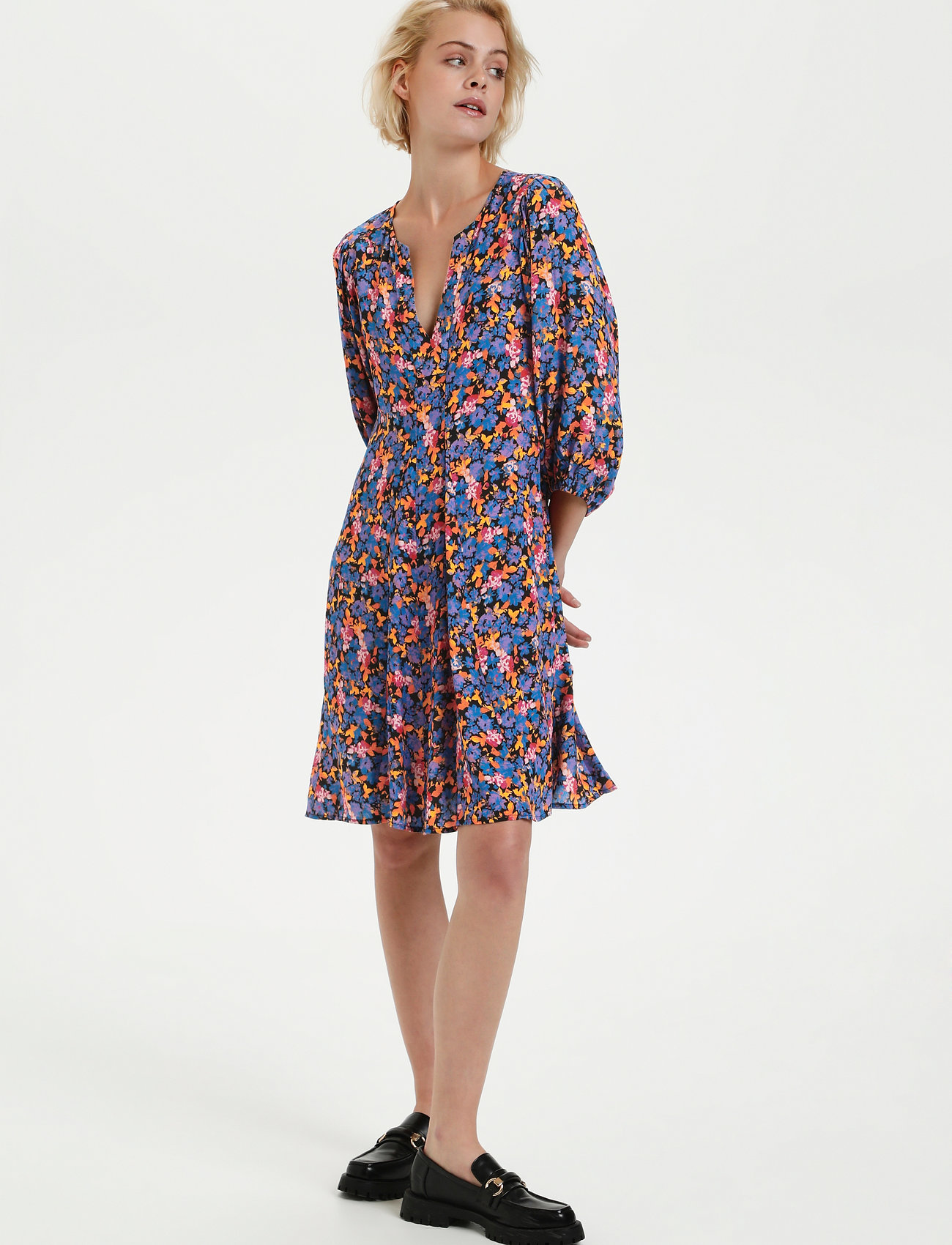 Karen By Simonsen - DaisyKB Short Dress - flame blue - 3