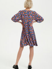 Karen By Simonsen - DaisyKB Short Dress - korte kjoler - flame blue - 4