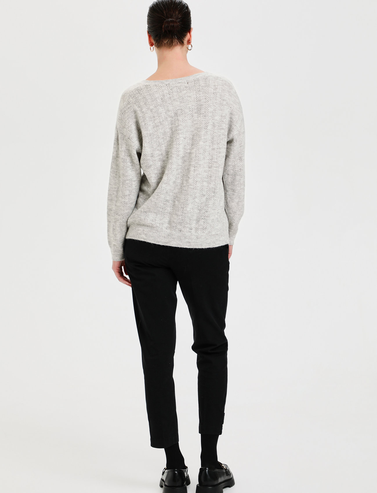 Karen By Simonsen - EbbieKB Pullover - opal gray melange - 4