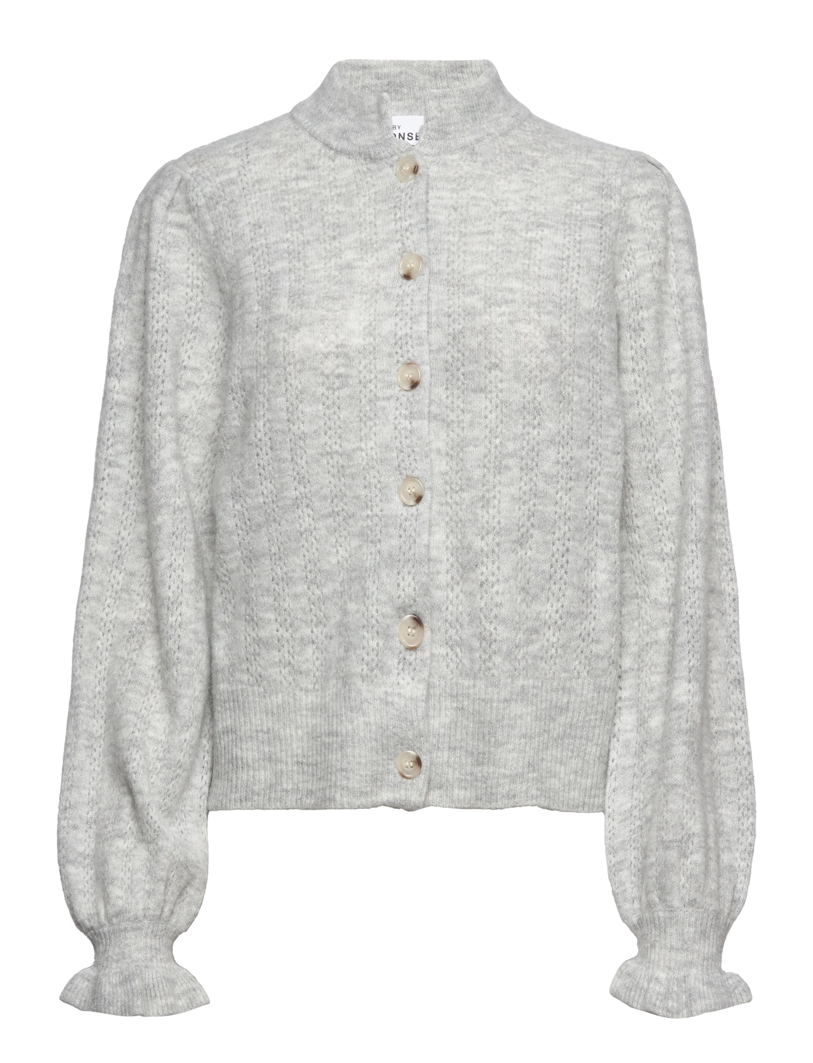 Karen By Simonsen - EbbieKB Cardigan - opal gray melange - 1