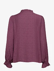 Karen By Simonsen - EmeyKB Blouse - blouses met lange mouwen - mauve wine - 1