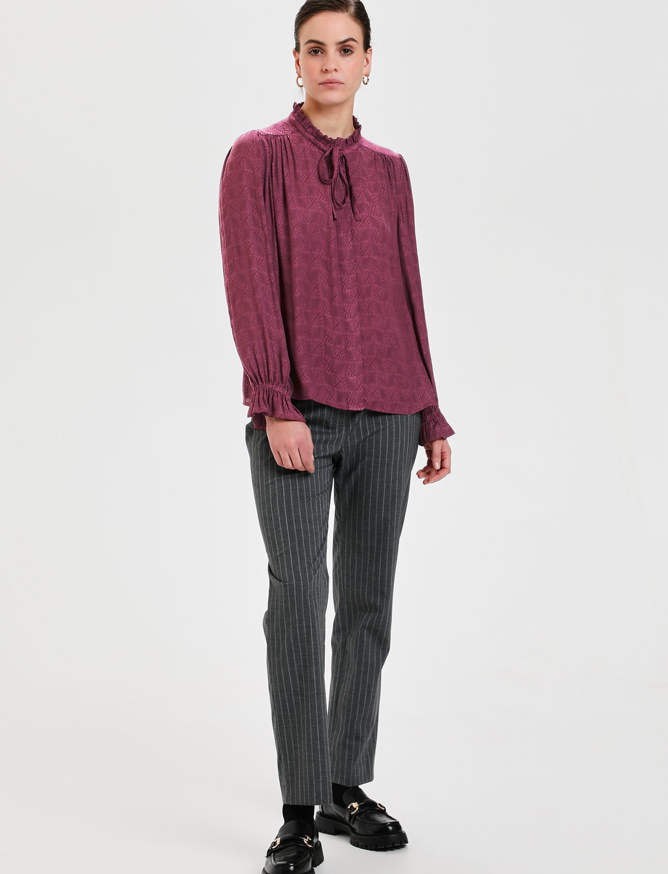 Karen By Simonsen - EmeyKB Blouse - mauve wine - 3