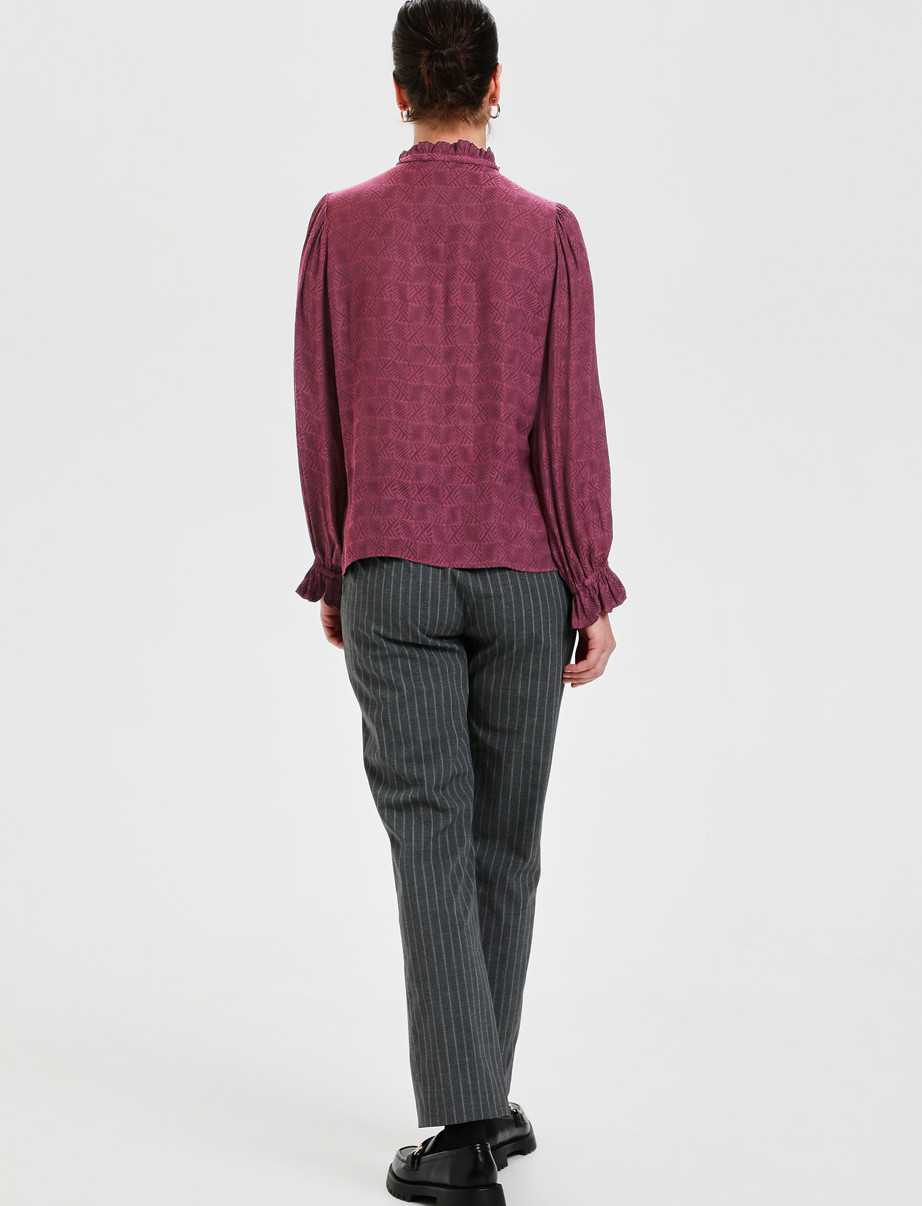 Karen By Simonsen - EmeyKB Blouse - mauve wine - 4