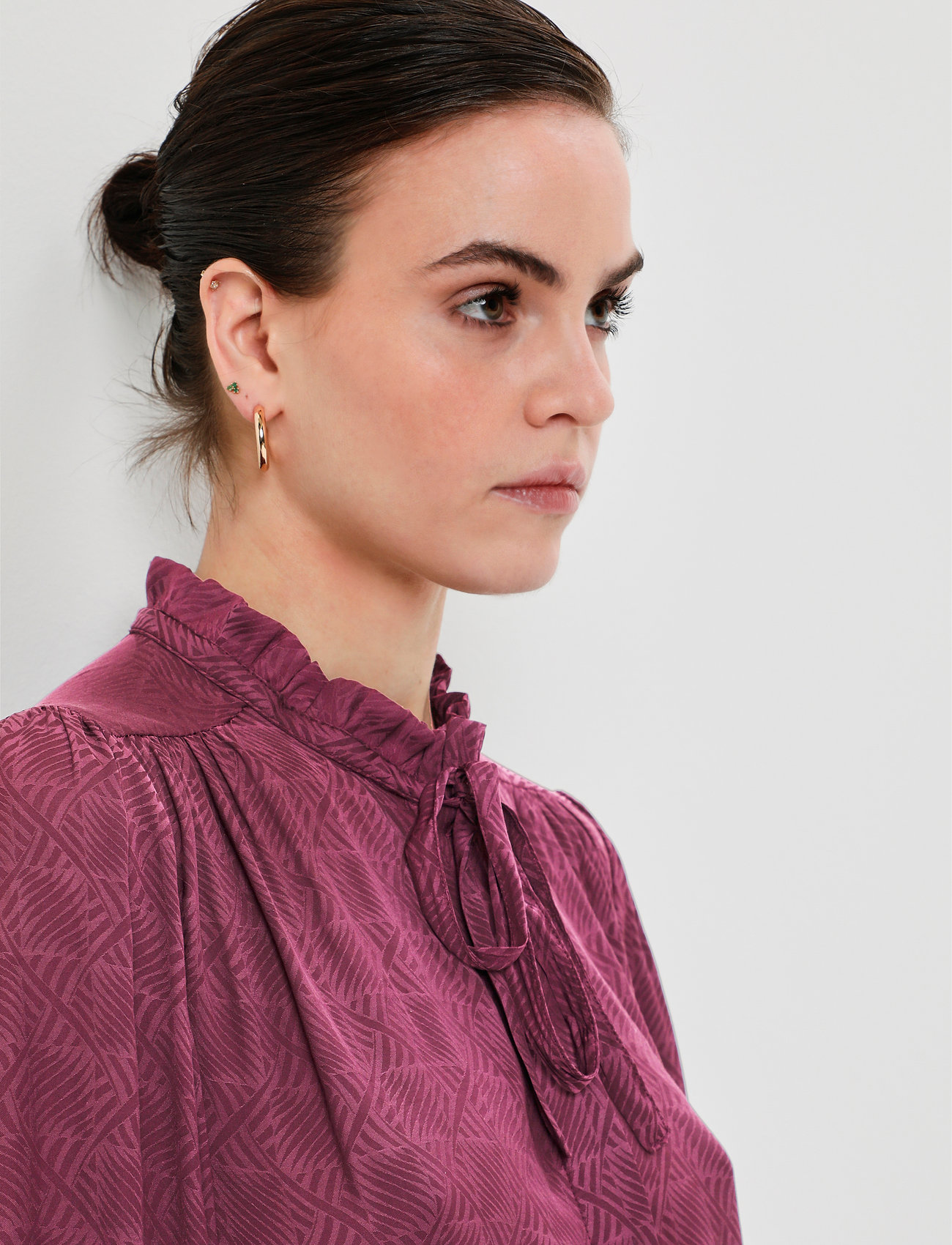 Karen By Simonsen - EmeyKB Blouse - mauve wine - 5