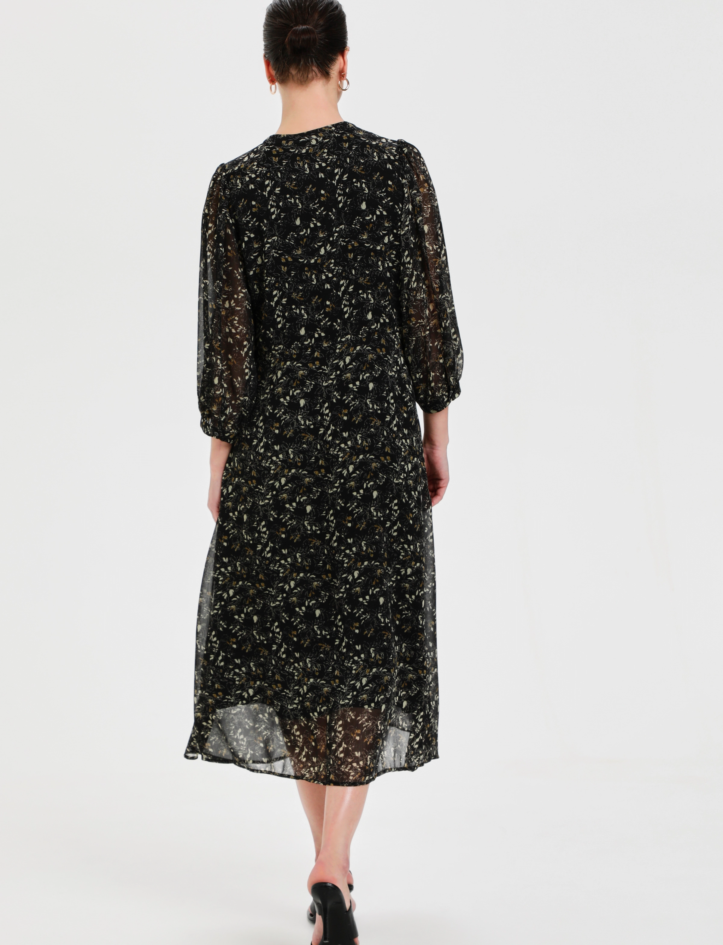 Karen By Simonsen - EllenKB Dress - midi kjoler - flower note - 3