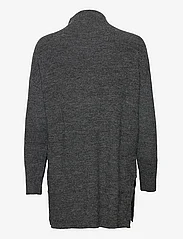 Karen By Simonsen - EminaKB Knit Blouse - trøjer - dark gray melange - 1