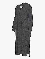 Karen By Simonsen - EminaKB Knit Dress - strikkjoler - dark gray melange - 2