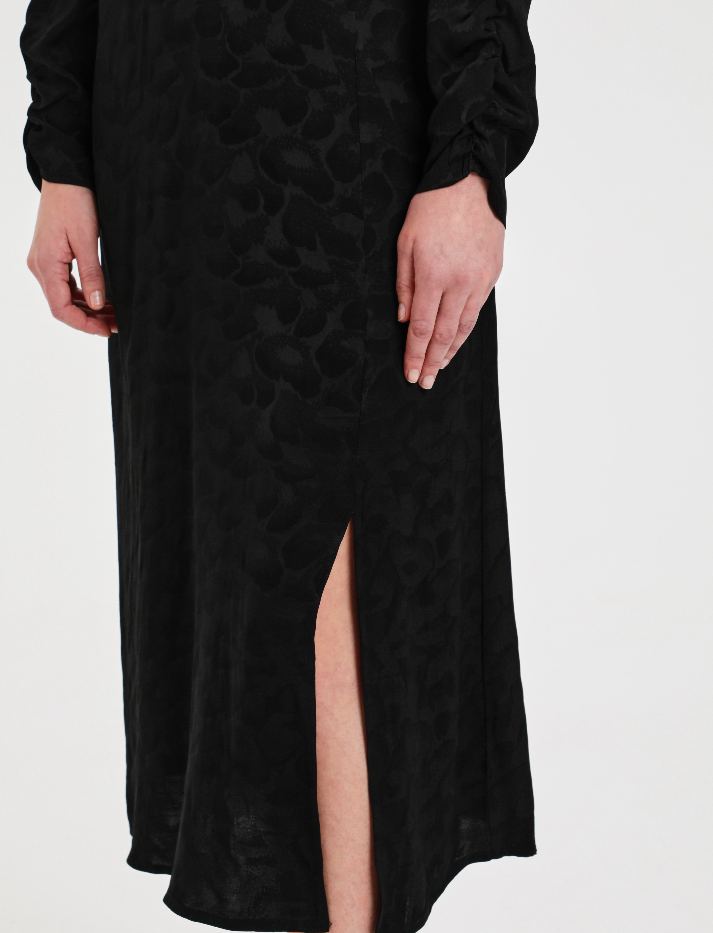 Karen By Simonsen - EmmaKB Dress - midi kjoler - meteorite - 4