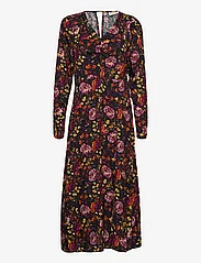 Karen By Simonsen - FaunaKB Dress - midi kjoler - blurred bouquet - 0