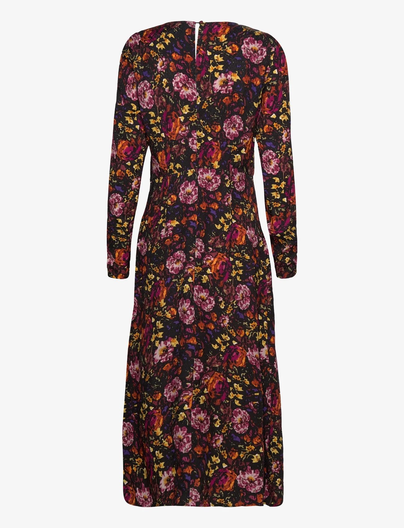 Karen By Simonsen - FaunaKB Dress - midi kjoler - blurred bouquet - 1