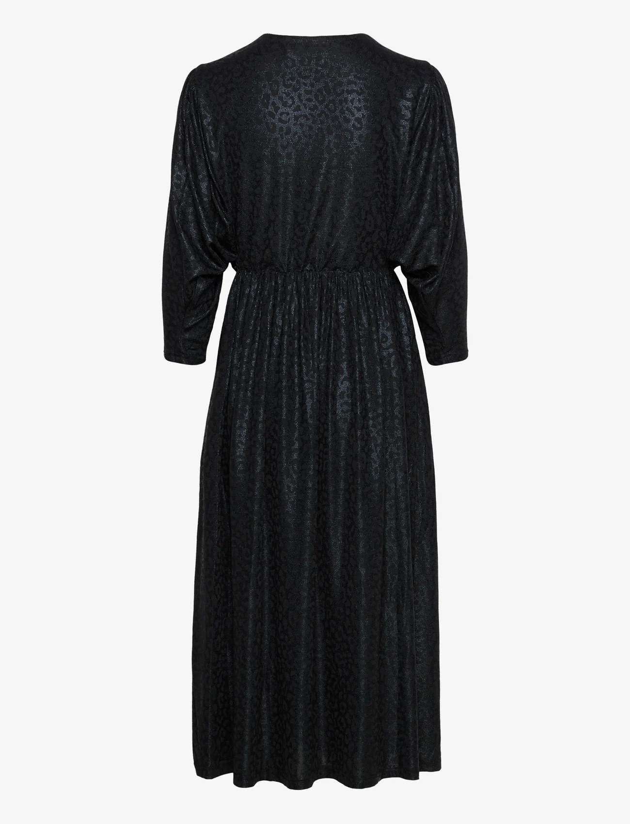 Karen By Simonsen - FlameKB Dress - midi kjoler - meteorite - 1