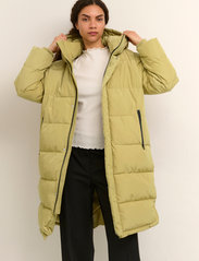Karen By Simonsen - HazeKB Puffer Jacket - winter jackets - green moss - 2