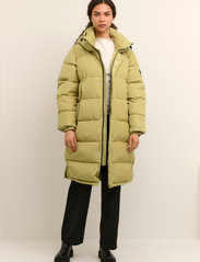 Karen By Simonsen - HazeKB Puffer Jacket - winter coats - green moss - 3