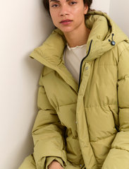 Karen By Simonsen - HazeKB Puffer Jacket - winter coats - green moss - 5