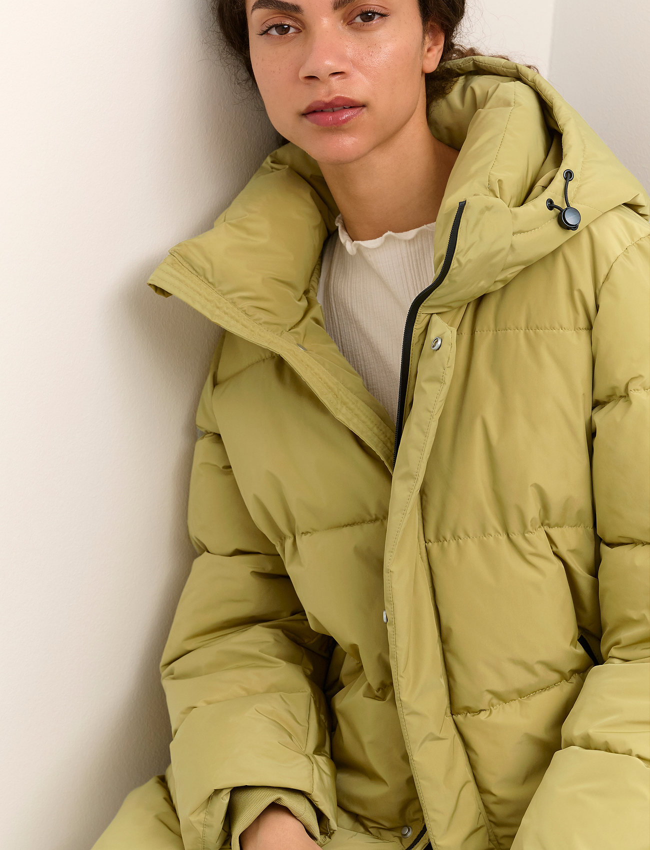 Karen By Simonsen - HazeKB Puffer Jacket - green moss - 5
