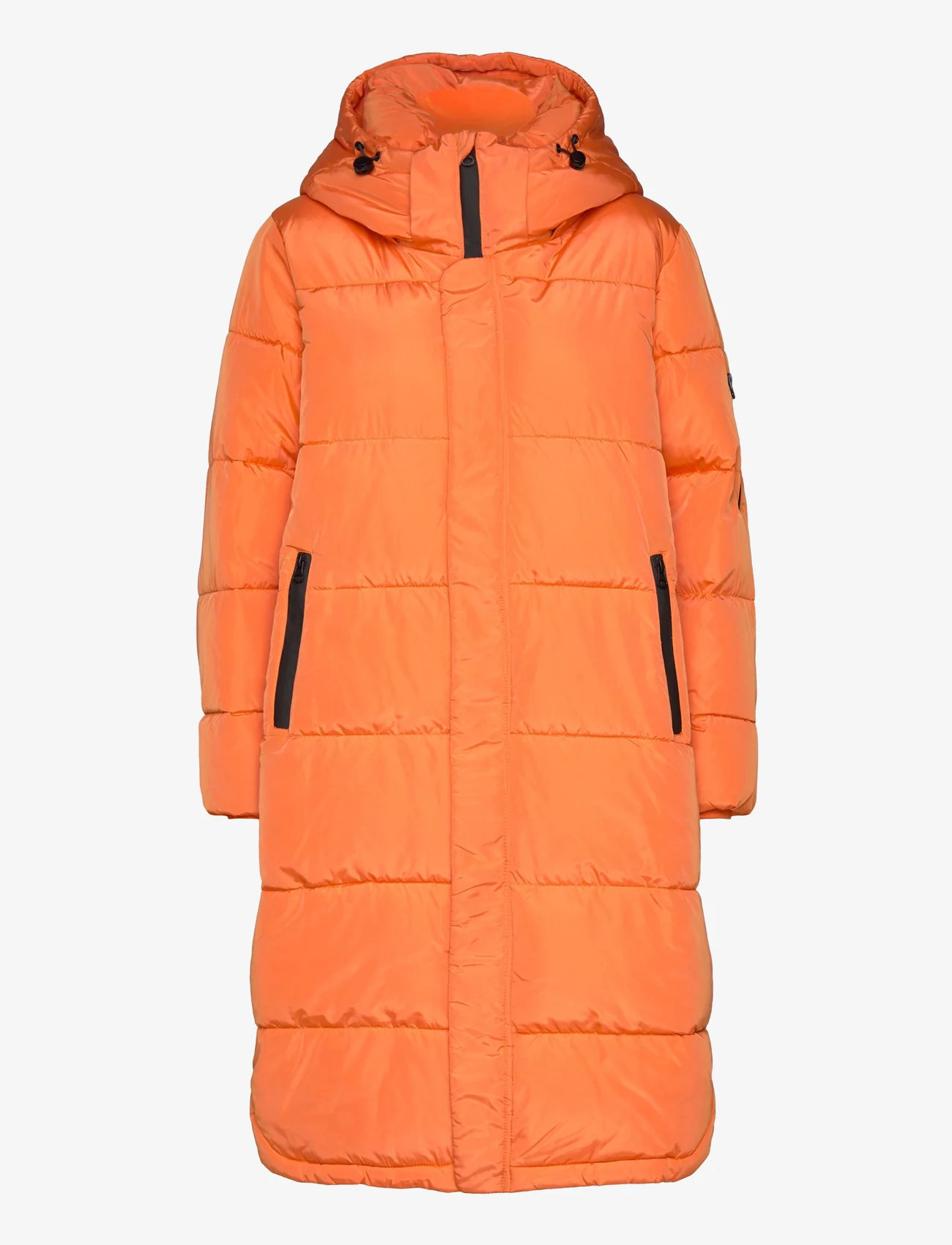 Karen By Simonsen - HazeKB Puffer Jacket - vinterjakker - jaffa orange - 0