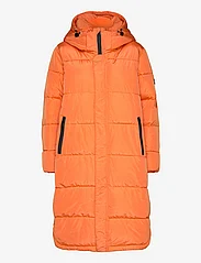 Karen By Simonsen - HazeKB Puffer Jacket - vinterjakker - jaffa orange - 0