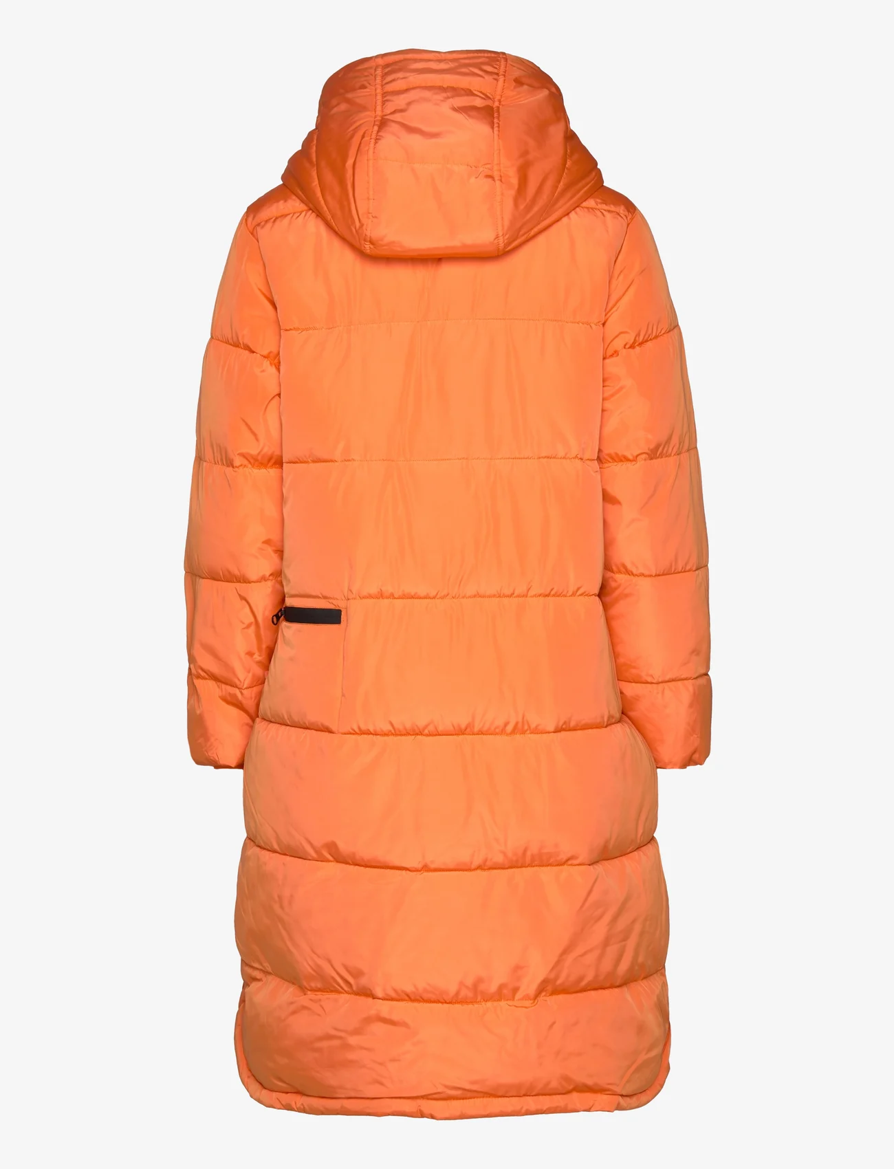 Karen By Simonsen - HazeKB Puffer Jacket - vinterjakker - jaffa orange - 1
