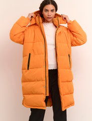 Karen By Simonsen - HazeKB Puffer Jacket - winter jackets - jaffa orange - 4