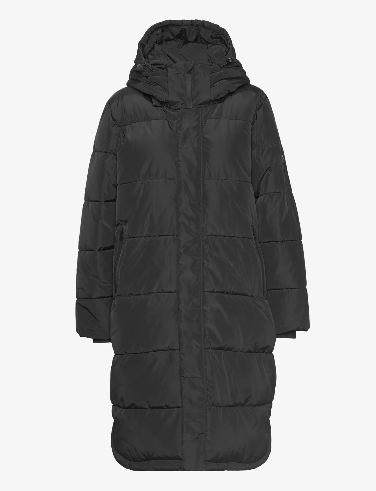 Karen By Simonsen - HazeKB Puffer Jacket - winter coats - meteorite - 0