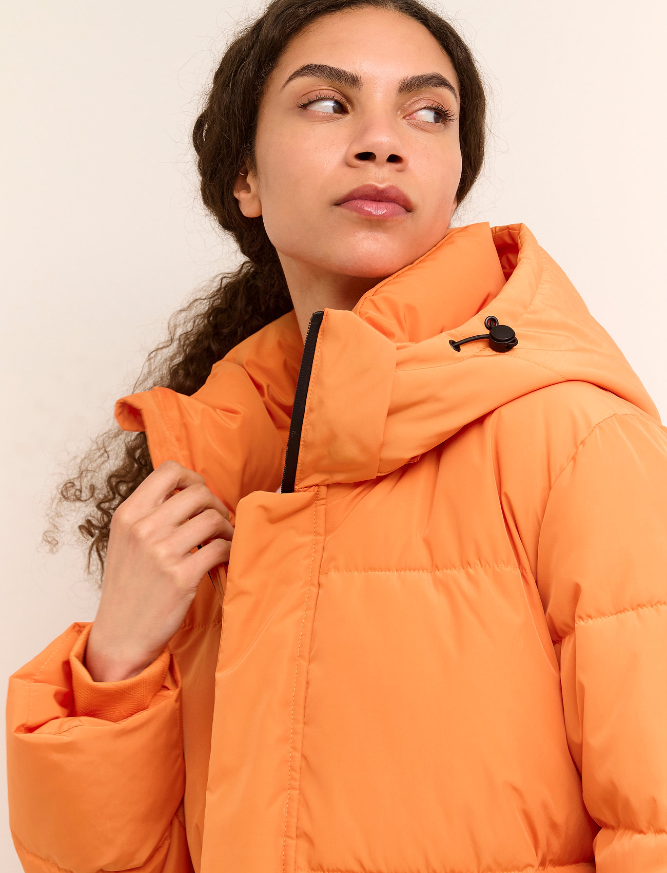 Karen By Simonsen - HazeKB Short Puffer Jacket - jaffa orange - 5