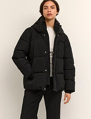 Karen By Simonsen - HazeKB Short Puffer Jacket - winter jackets - meteorite - 2