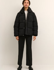Karen By Simonsen - HazeKB Short Puffer Jacket - winter jackets - meteorite - 3