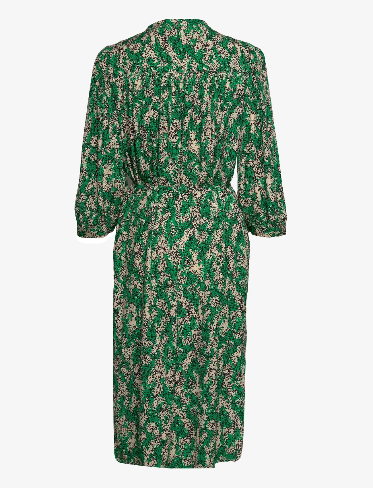 Karen By Simonsen - GraceKB Dress - skjortekjoler - jelly forest - 1
