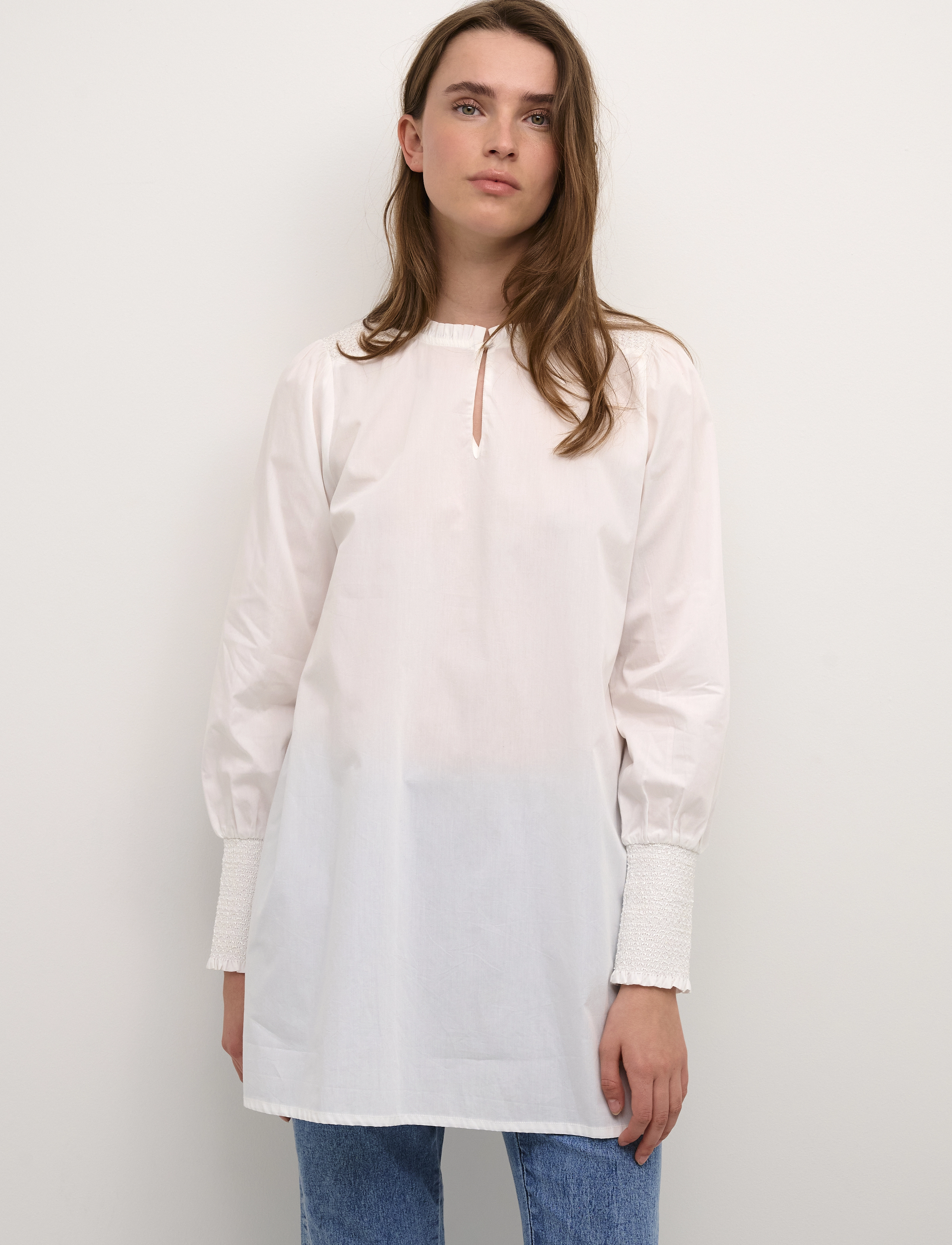 Karen By Simonsen Heddikb Tunic, 36, Oberteile, Weiß - Tunics, Frauen