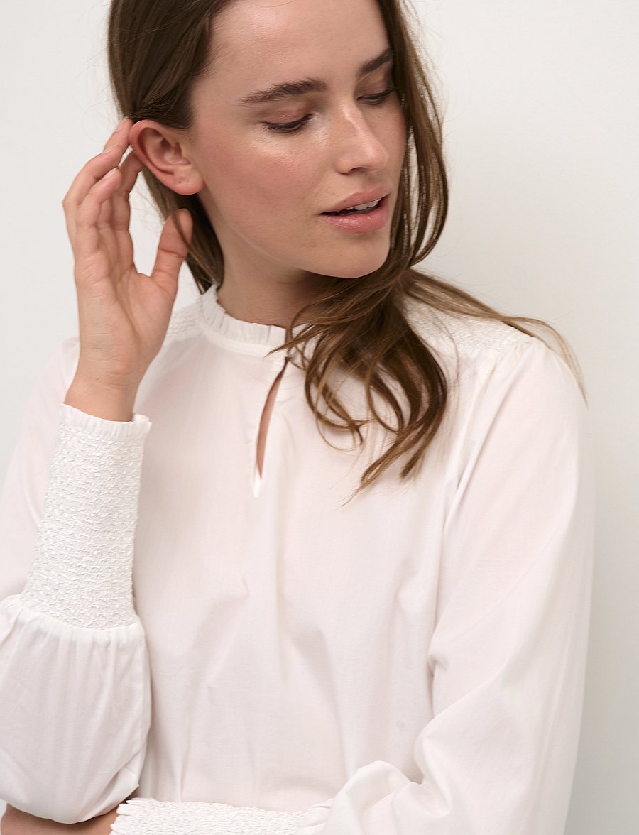Karen By Simonsen - HeddiKB Tunic - tuniken - bright white - 5