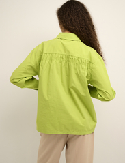 Karen By Simonsen - HaydenKB Shirt - long-sleeved shirts - bright lime green - 4