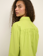 Karen By Simonsen - HaydenKB Shirt - long-sleeved shirts - bright lime green - 5