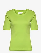 HaselKB Tee - BRIGHT LIME GREEN