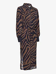 Karen By Simonsen - HiljaKB Dress - marškinių tipo suknelės - night sky zebra - 2