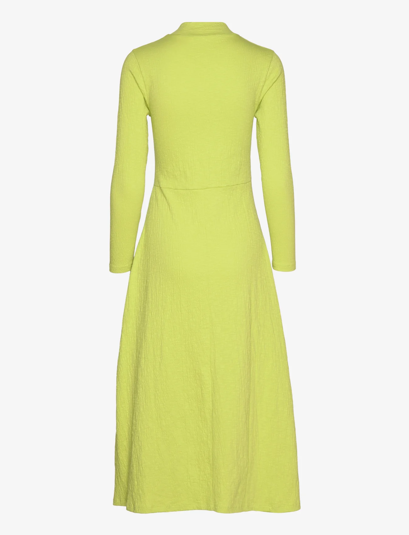 Karen By Simonsen - HilaryKB Dress - sukienki koszulowe - bright lime green - 1