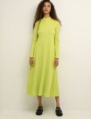 Karen By Simonsen - HilaryKB Dress - sukienki koszulowe - bright lime green - 3