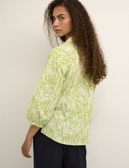 Karen By Simonsen - HeliaKB Shirt - långärmade skjortor - art brush green - 4